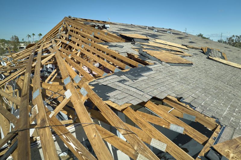 Storm Damage Roof Repair detail
